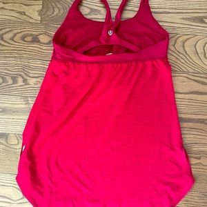 Lululemon racer back empire waist top
